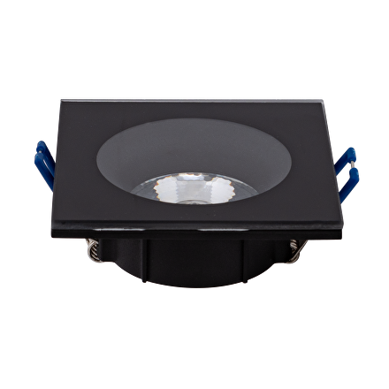 Луна за вграждане Gu10 IP44 стационарна квадрат КОД LVSBSGU10BL ULTRALUX