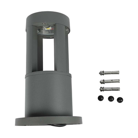 Аплик за стена 10W 5000K 25см Сиво Тяло SKU 128321 V-TAC