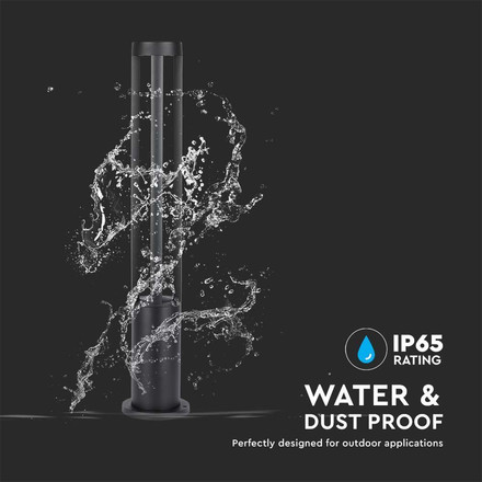 LED Стенна Лампа 10W 5000K 80см Черно Тяло SKU 128333 V-TAC