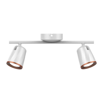 Аплик за стена 12W 4000К Двоен Спот Бяло Тяло SKU 218256 V-TAC