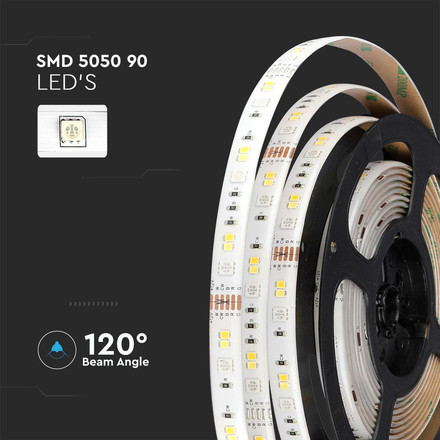 LED Лента сет 13W RGB и 3 в 1 Сменяем Спектър Ip65 и Wi-fi контрол SKU 2910 V-TAC