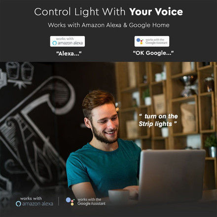 LED Лента сет 13W RGB и 3 в 1 Сменяем Спектър Ip65 и Wi-fi контрол SKU 2910 V-TAC