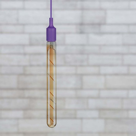 LED Bulb - 5W T30 E27 Filament Amber 2200K