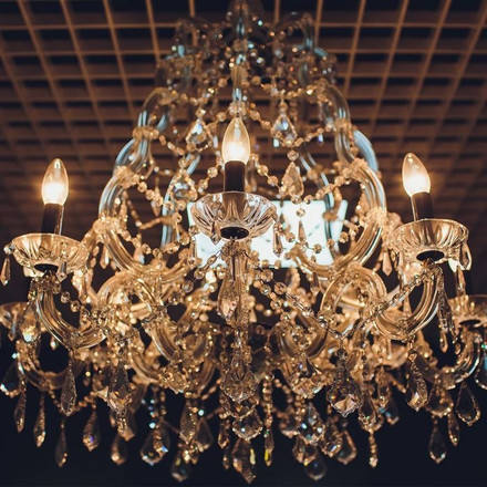 LED Bulb - 2W Filament E14 Amber Art Candle 1800K