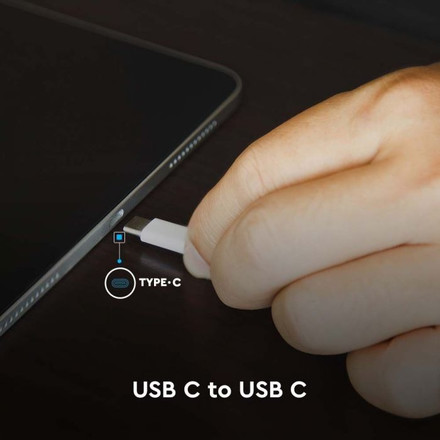 1M Type C to USB Cable Black