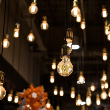 LED Крушка Е27 4.8W 1800К G125 Филамент Кехлибар SKU 217216 V-TAC