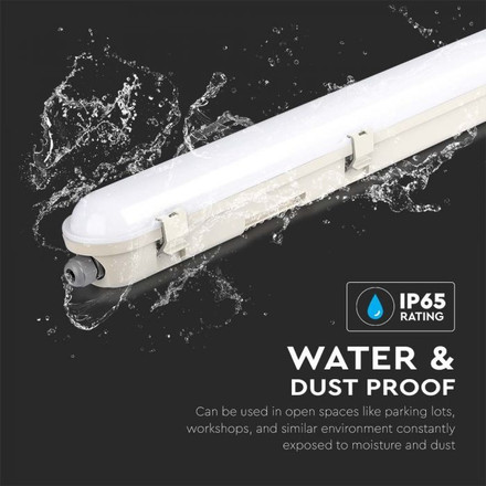 LED Waterproof Fitting SAMSUNG CHIP - 120CM 60W  6400K 120LM/W