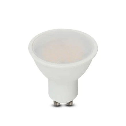 LED Крушка GU10 4.5W 3000K със SAMSUNG ЧИП 110 градуса SKU 21201 V-TAC