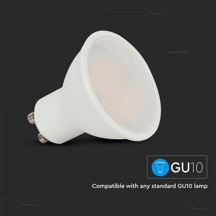 LED Крушка GU10 4.8W RGB + WW + CW WIFI Смарт SKU 3000 V-TAC