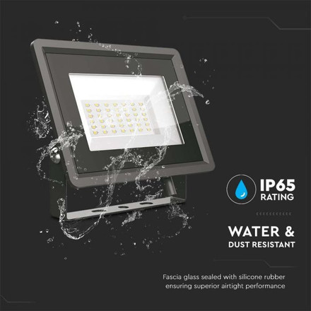 30W LED Floodlight SMD Black Body 3000K