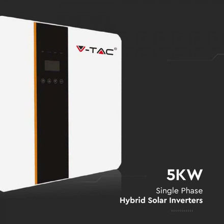 5KW ХИБРИДЕН ИНВЕРТОР МОНОФАЗЕН 5г. SKU 11508 V-TAC