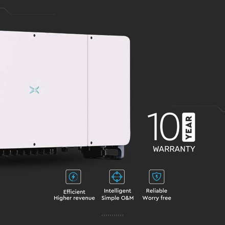 100KW On Grid Solar Inverter Three Phase With 10YRS Warranty IP66