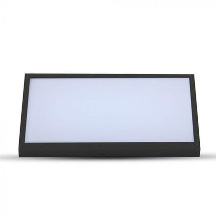 Фасаден аплик за стена 20W 3000К IP65 Чeрно тяло SKU 6810 V-TAC