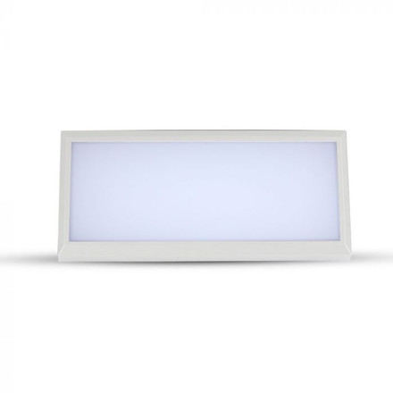 Фасаден аплик за стена 12W 6500К IP65 Бяло тяло SKU 6815 V-TAC