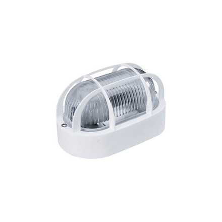 LED влагозащитенa фасадна лампа MARINA-PNG 1хЕ27 IP54 170x125x115mm Бяло 3402060 VITO