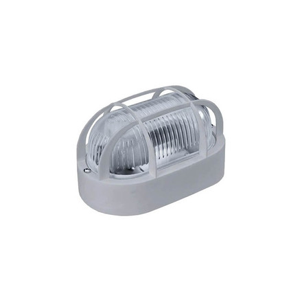 LED влагозащитенa фасадна лампа MARINA-PNG 1хЕ27 IP54 170x125x115mm Сиво 3402080 VITO