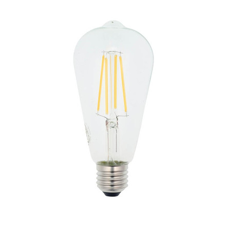 LED FILAMENT BULB LEDISONE-2-CLEAR ST64 8W 1000Lm E27 2700K (WARM WHITE)