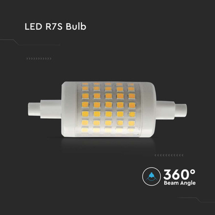 LED Крушка R7S 7W 6500К 78мм SKU 212715 V-TAC