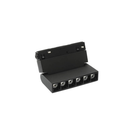 LED MAGNETIC TRACK LIGHT ROTATEABLE MAGNA-S3 6W 492Lm 4000K (NATURAL WHITE) 36⁰ 110x22x110mm 48V BLACK