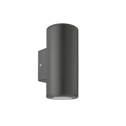 Фасадна стенна лампа GU10 Φ76x186x99mm IP54 Антрацид 3230620 VITO