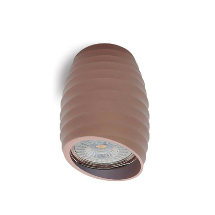 SPOT LIGHT FIXTURE SURFACE MOUNTED DONNA C GU10 Φ70x115mm BROWN