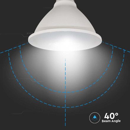 LED Bulb - SAMSUNG CHIP 11W E27 PAR30 Plastic 6400K