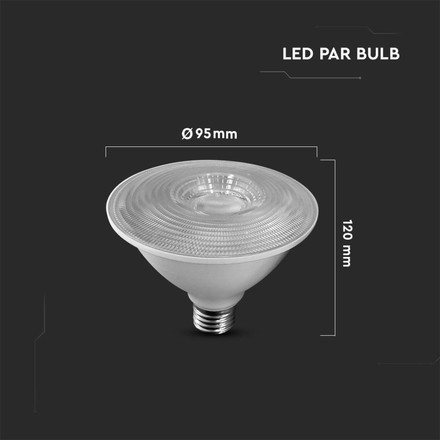 LED Крушка E27 11W 6400K PAR30 SAMSUNG ЧИП SKU 21155 V-TAC