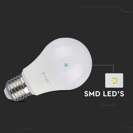 LED Bulb - SAMSUNG CHIP 10.5W E27 A58 Plastic 4000K