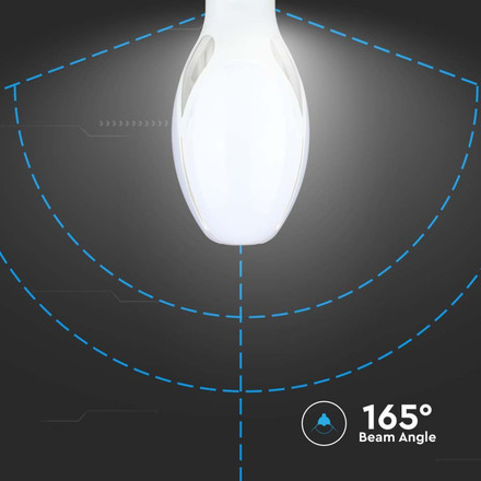 LED Bulb - SAMSUNG CHIP 36W E27 Olive Lamp 110LM/WATT 6500K