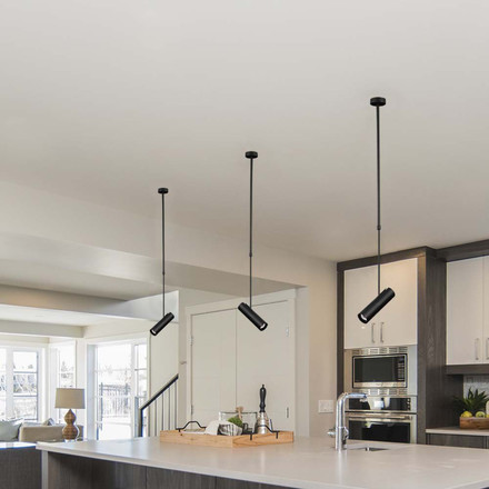 GU10 Aluminum Lamp Holder Fitting Black