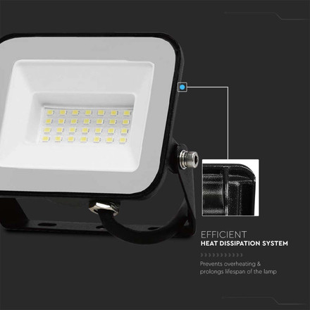 20W LED Floodlight SMD SAMSUNG CHIP PRO-S Grey Body 6500K