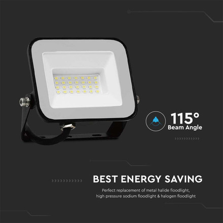 20W LED Floodlight SMD SAMSUNG CHIP PRO-S Grey Body 6500K