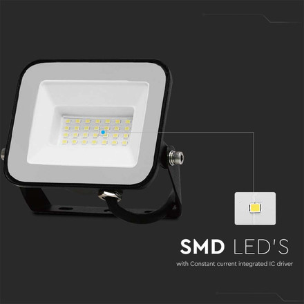 20W LED Floodlight SMD SAMSUNG CHIP PRO-S Grey Body 6500K