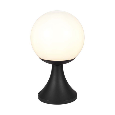 Stand Lamp  1*E27  Matt Black Opal Plastic C Ball