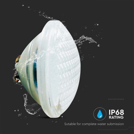 LED Glass Pool Light 25W 6400K