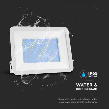 200W LED Floodlight SMD SAMSUNG CHIP PRO-S White Body 4000K