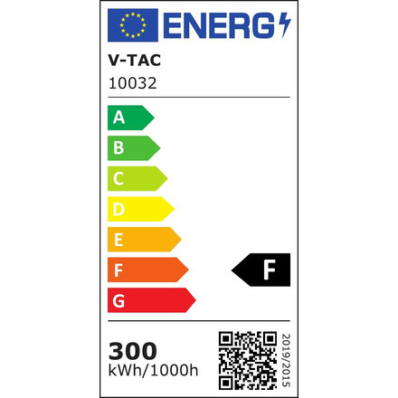 LED Прожектор 300W 6500K SAMSUNG ЧИП Черен SKU 10032 V-TAC