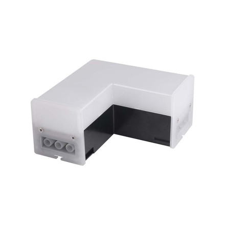 L конектор за линейно тяло 6500K Черен SKU 10174 V-TAC