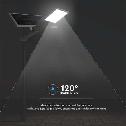 LED Улична Соларна Лампа 35W 4000К Bridgelux Чип SKU 10228 V-TAC