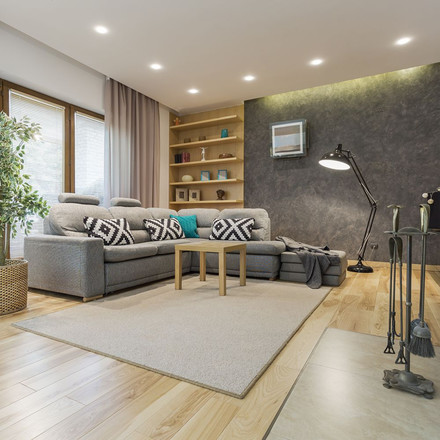 GU10 Spotlight Fitting Iron+PC White+White