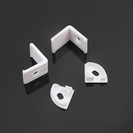 Алумунев профил за LED лента с дифузер 2000 на 15.8 на 15.8 мм SKU 10322 V-TAC