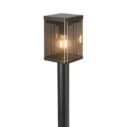 2.5W LED Sollar Bollard Lamp E27 With Microwave Sensor IP44