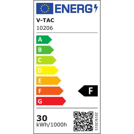 LED Улична Лампа 30W 4000К SKU 10206 V-TAC