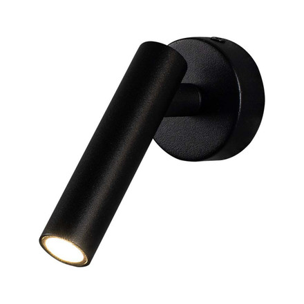 LED Аплик за стена 2W 3000K Кръг Черен SKU 10290 V-TAC