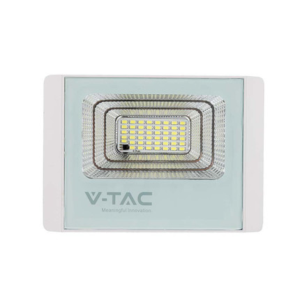LED Соларен Прожектор 50W 6400K Бяло Тяло SKU 10416 V-TAC