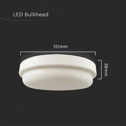 LED Плафон 12W 4000K SKU 10196 V-TAC