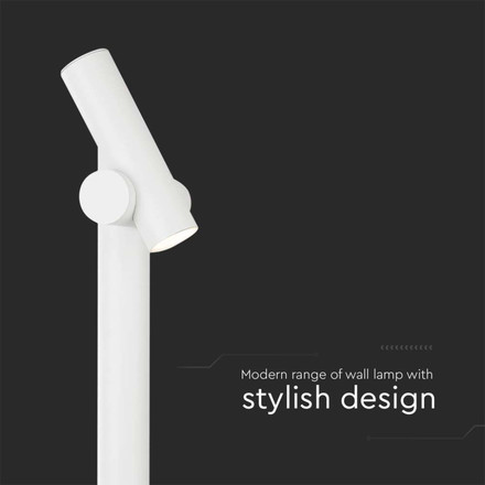 Наземен Спот 2 по 2.6W 3000К IP44 Бял SKU 10476 V-TAC