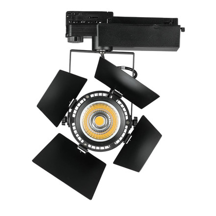 LED Прожектор Релсов Монтаж 33W 3000К Черен SAMSUNG ЧИП SKU 21371 V-TAC