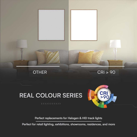 LED Прожектор Релсов Монтаж 33W 3000К Черен SAMSUNG ЧИП SKU 21371 V-TAC