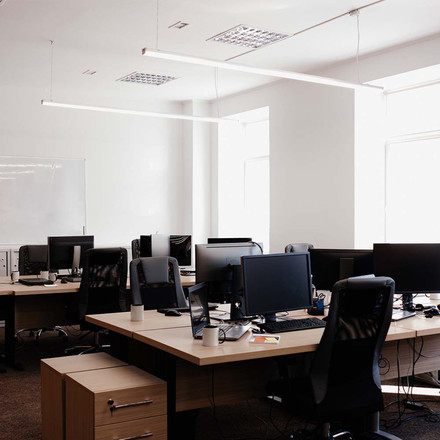 LED Линейно Тяло 40W 6500K Бяло SKU 23001 V-TAC